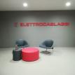 lettere in alluminio con distanziali