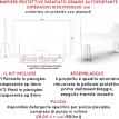 Barriera protettiva plexiglas
