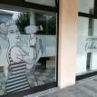 decorazione vetrine acconciature