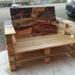Poltrona in pallet personalizzata